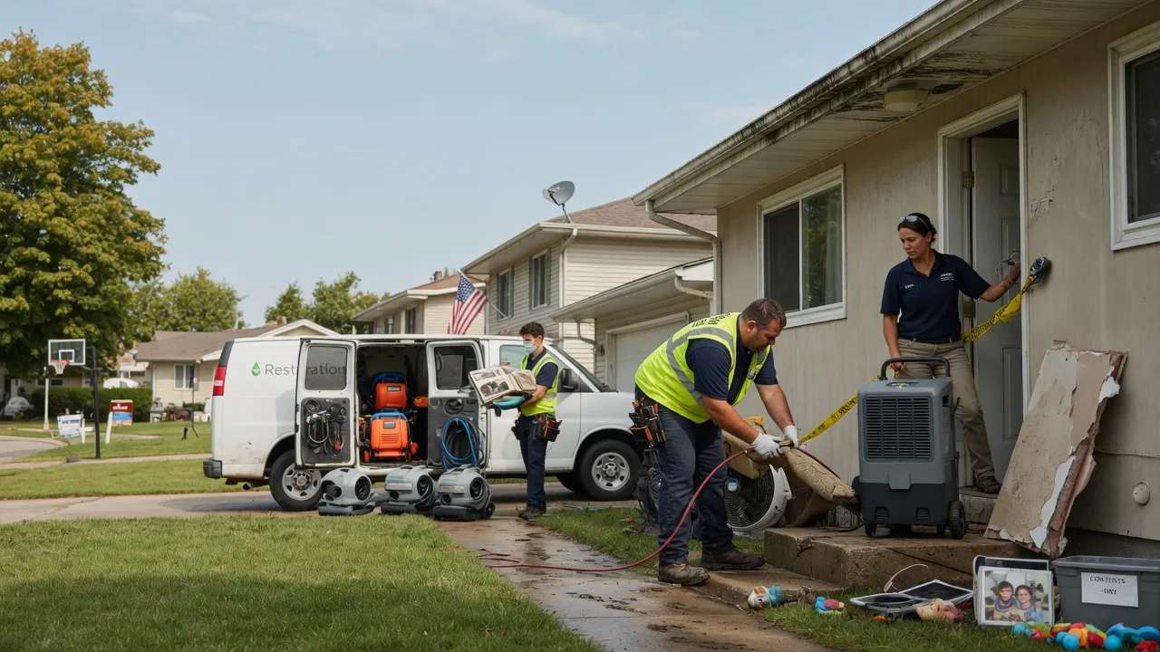 Water Damage Restoration in Wessington, SD near me